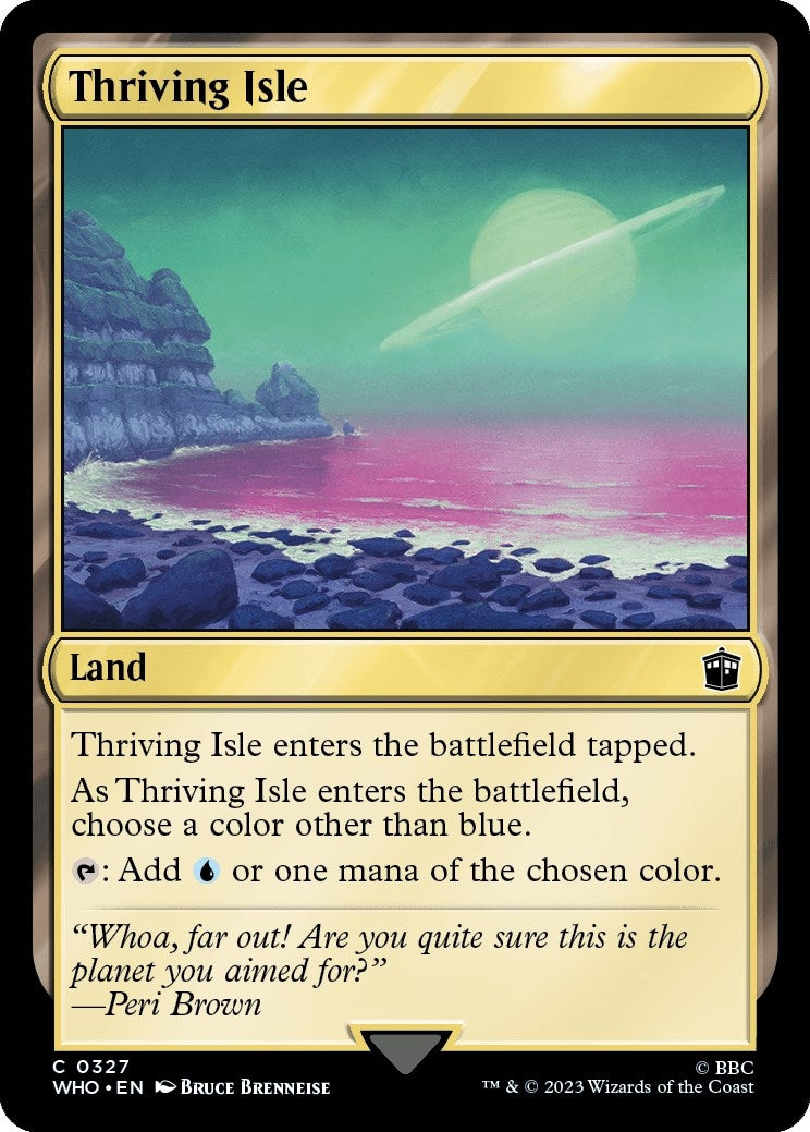 Image for Thriving Isle (327) [Universes Beyond: Doctor Who] - Magic: The Gathering