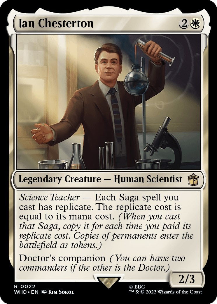 Image for Ian Chesterton (22) [Universes Beyond: Doctor Who] - Magic: The Gathering