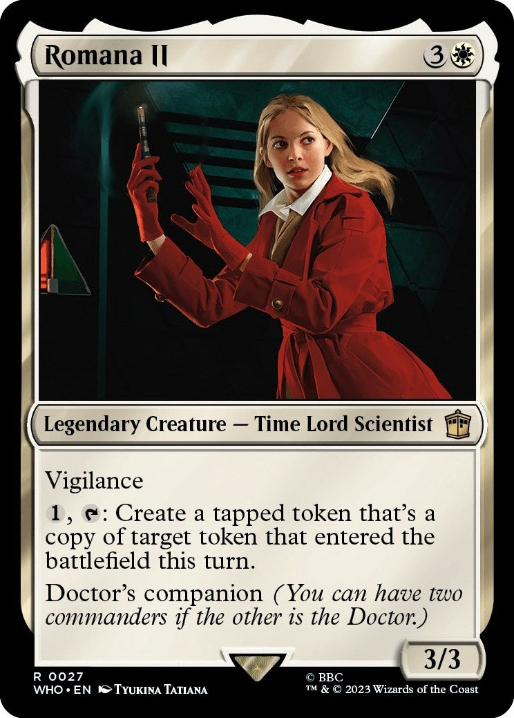 Image for Romana II (27) [Universes Beyond: Doctor Who] - Magic: The Gathering