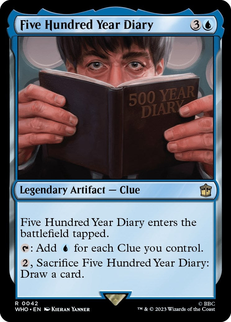 Image for Five Hundred Year Diary (42) [Universes Beyond: Doctor Who] - Magic: The Gathering