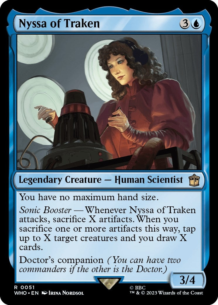 Image for Nyssa of Traken (51) [Universes Beyond: Doctor Who] - Magic: The Gathering