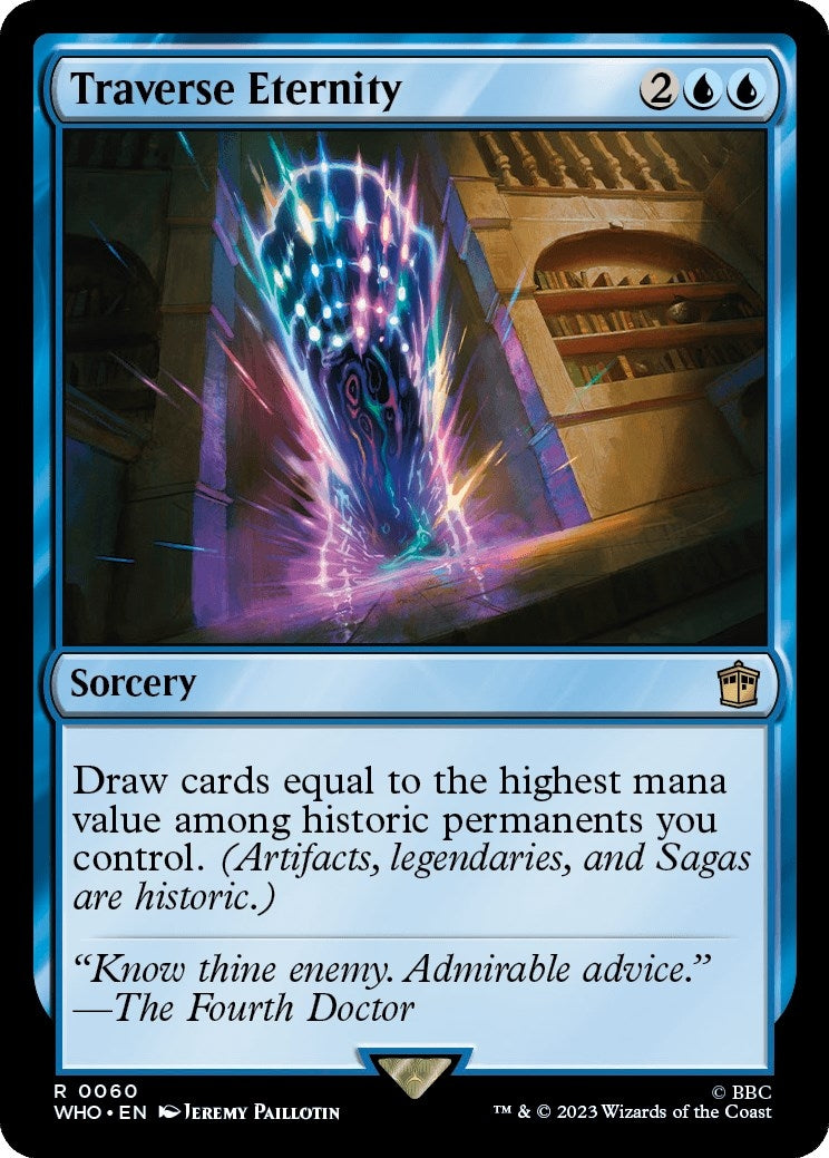 Image for Traverse Eternity (60) [Universes Beyond: Doctor Who] - Magic: The Gathering