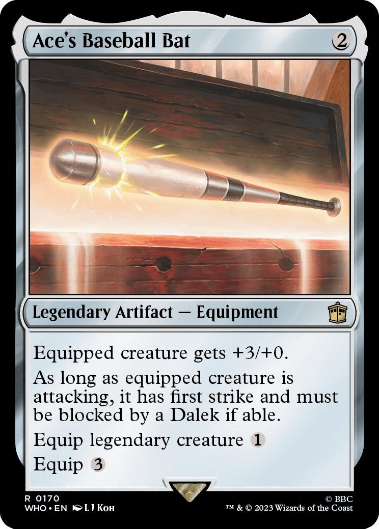 Image for Ace's Baseball Bat (170) [Universes Beyond: Doctor Who] - Magic: The Gathering