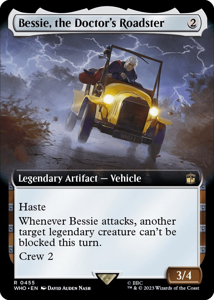 Image for Bessie, the Doctor's Roadster (Extended Art) (455) [Universes Beyond: Doctor Who] - Magic: The Gathering