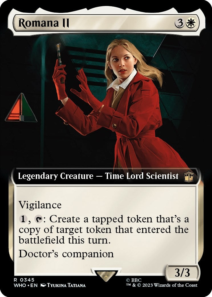 Image for Romana II (Extended Art) (345) [Universes Beyond: Doctor Who] - Magic: The Gathering