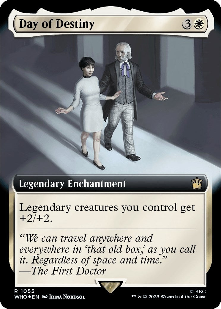 Image for Day of Destiny (Extended Art) (Surge Foil) (1055) [Universes Beyond: Doctor Who] - Magic: The Gathering