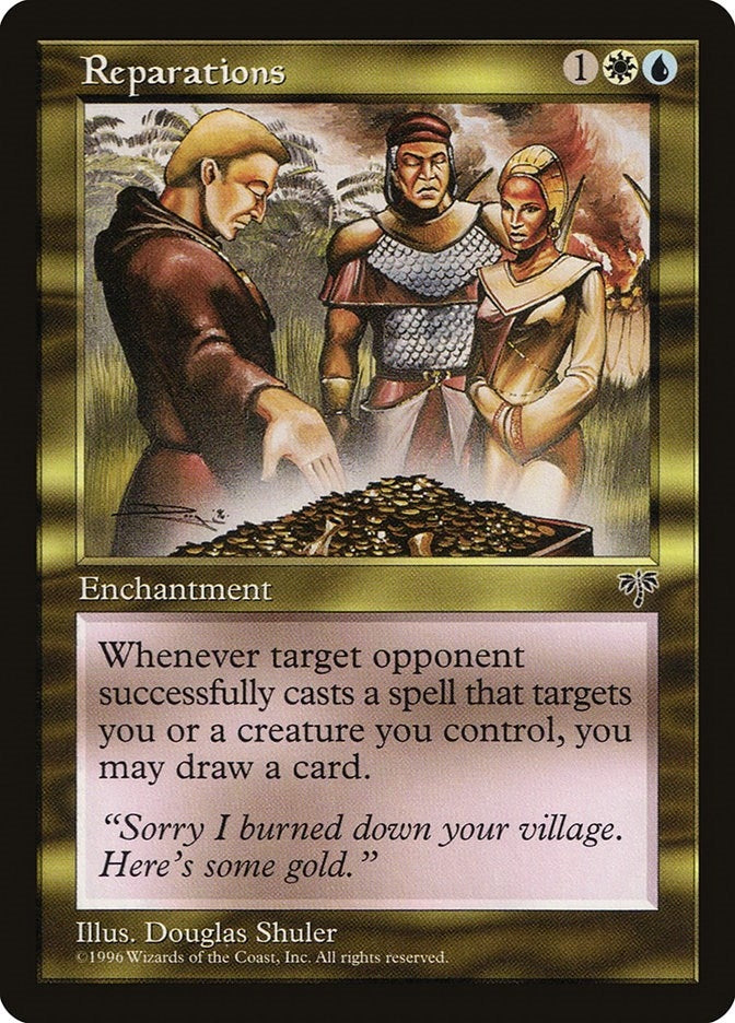 Image for Reparations [Mirage] - Magic: The Gathering