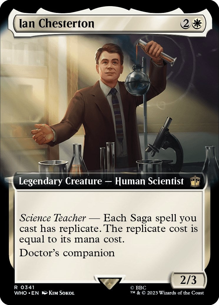Image for Ian Chesterton (Extended Art) (341) [Universes Beyond: Doctor Who] - Magic: The Gathering