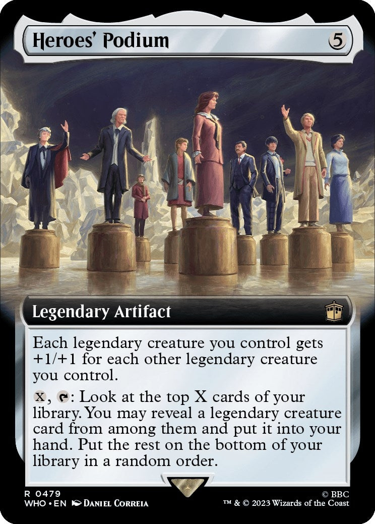 Heroes' Podium (Extended Art) (479) [Universes Beyond: Doctor Who]