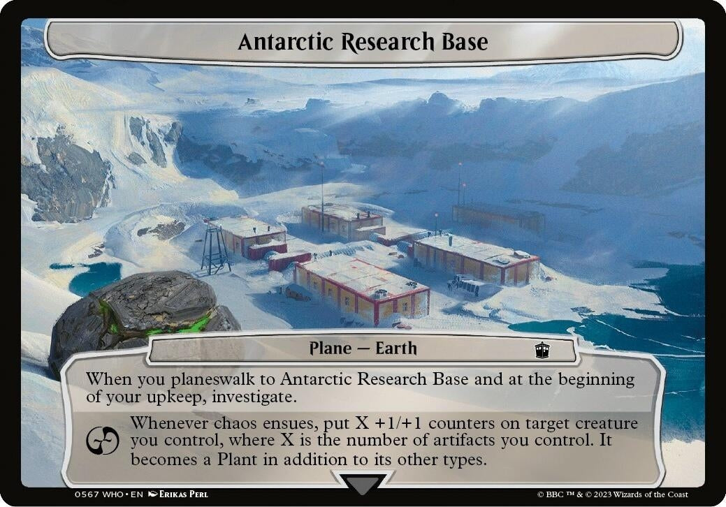 Image for Antarctic Research Base (567) [Universes Beyond: Doctor Who] - Magic: The Gathering