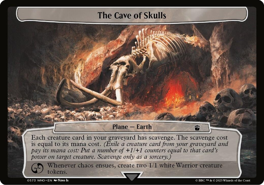 Image for The Cave of Skulls (573) [Universes Beyond: Doctor Who] - Magic: The Gathering
