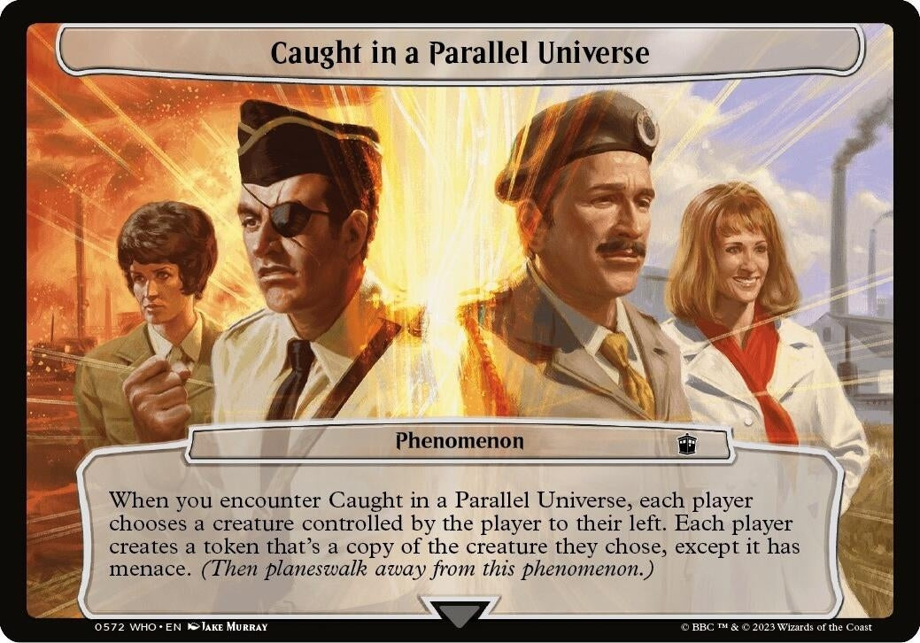 Image for Caught in a Parallel Universe (572) [Universes Beyond: Doctor Who] - Magic: The Gathering