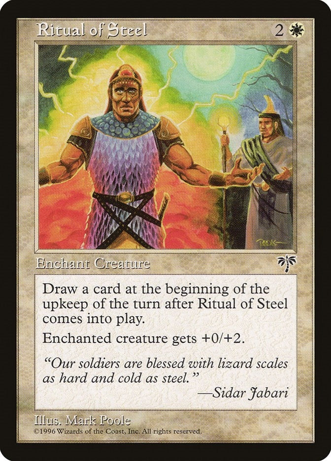 Image for Ritual of Steel [Mirage] - Magic: The Gathering