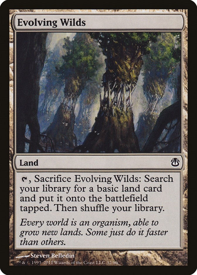 Image for Evolving Wilds (32) [Ajani vs. Nicol Bolas] - Magic: The Gathering