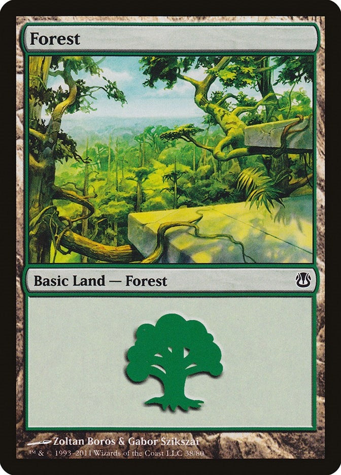 Image for Forest (38) (38) [Ajani vs. Nicol Bolas] - Magic: The Gathering