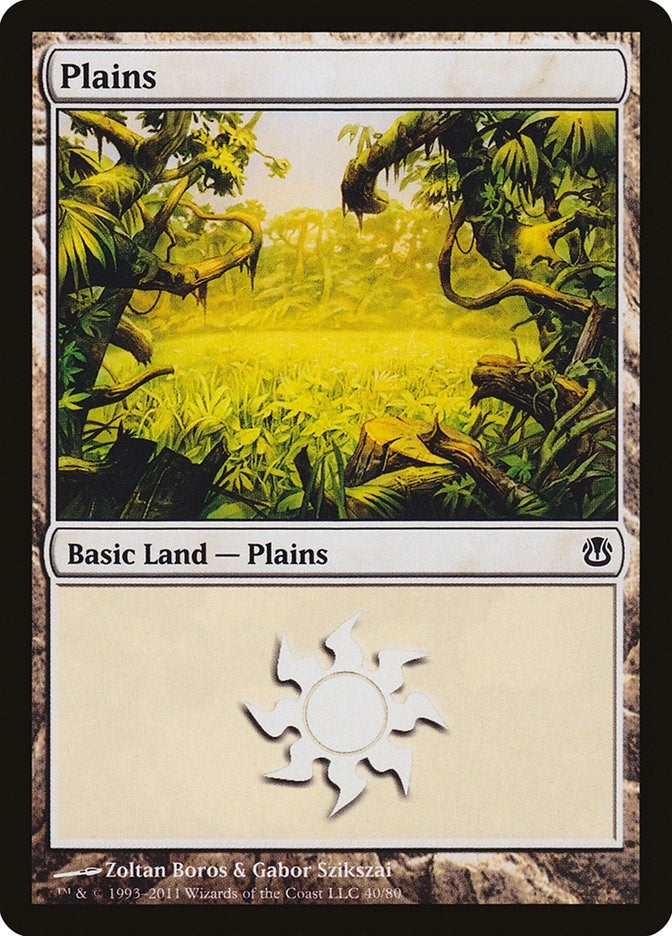Plains (40) (40) [Duel Decks: Ajani vs. Nicol Bolas]