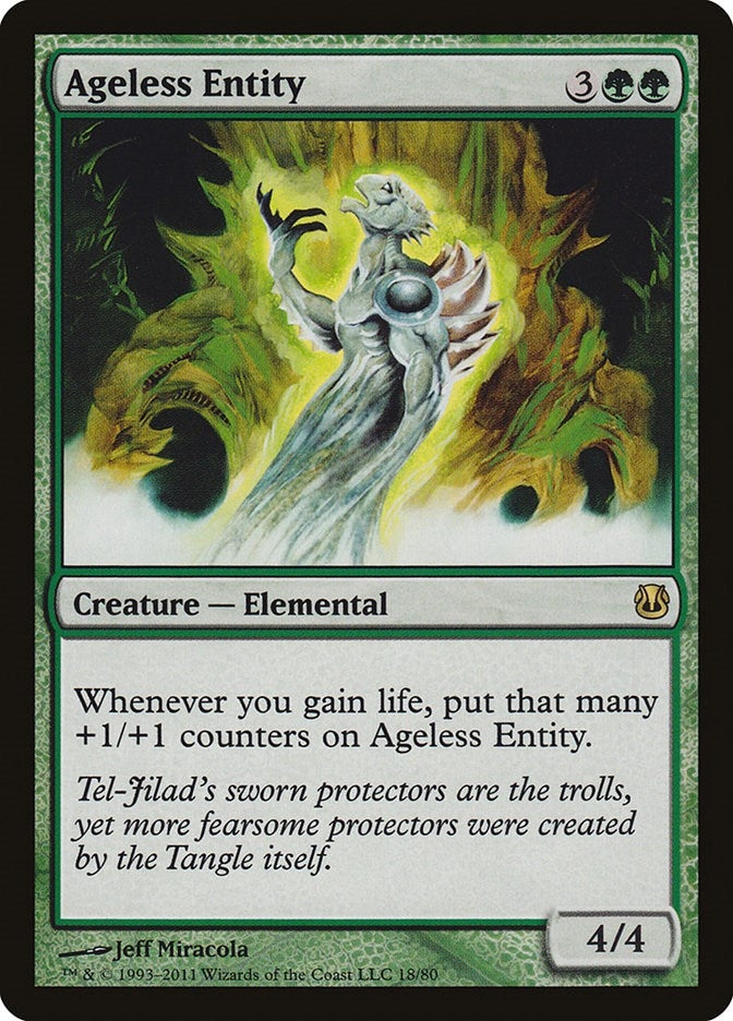 Image for Ageless Entity (18) [Ajani vs. Nicol Bolas] - Magic: The Gathering