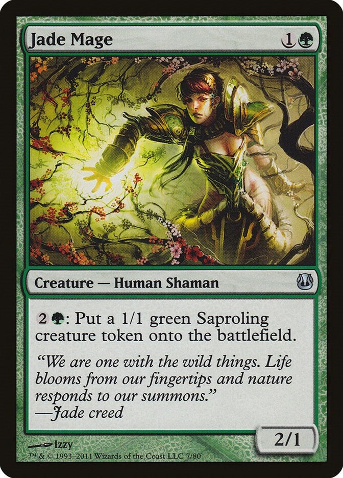 Image for Jade Mage (7) [Ajani vs. Nicol Bolas] - Magic: The Gathering
