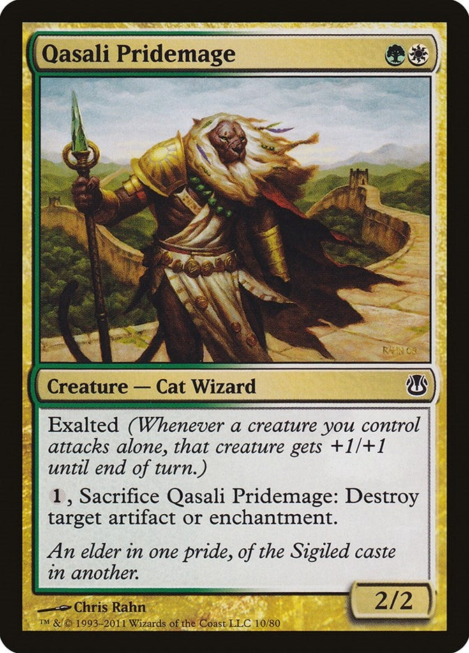 Image for Qasali Pridemage (10) [Ajani vs. Nicol Bolas] - Magic: The Gathering