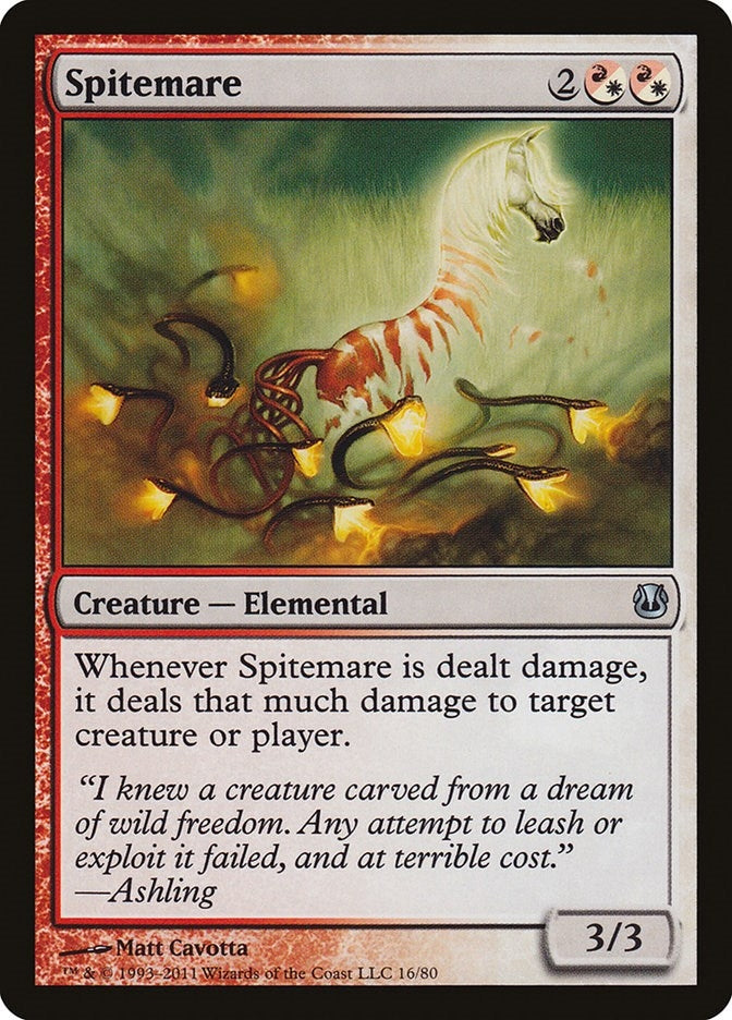 Image for Spitemare (16) [Ajani vs. Nicol Bolas] - Magic: The Gathering