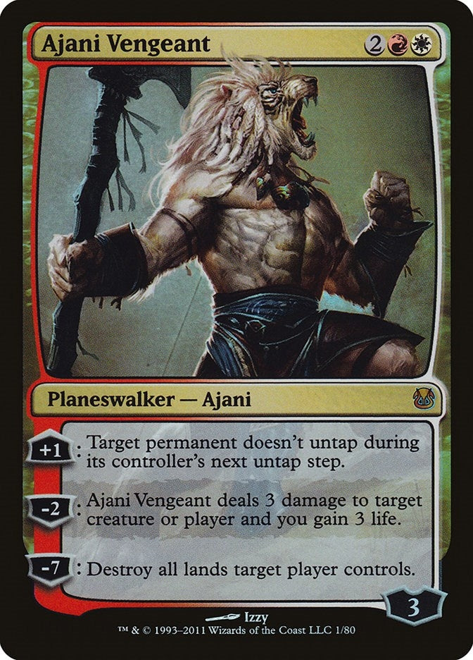 Image for Ajani Vengeant (1) [Ajani vs. Nicol Bolas] - Magic: The Gathering