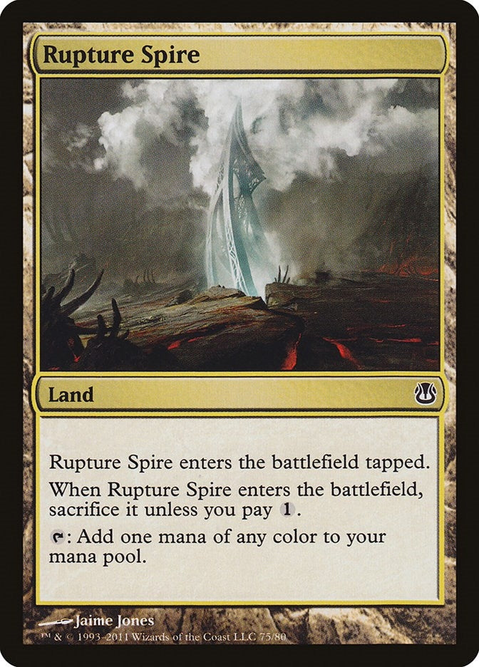 Image for Rupture Spire (75) [Ajani vs. Nicol Bolas] - Magic: The Gathering