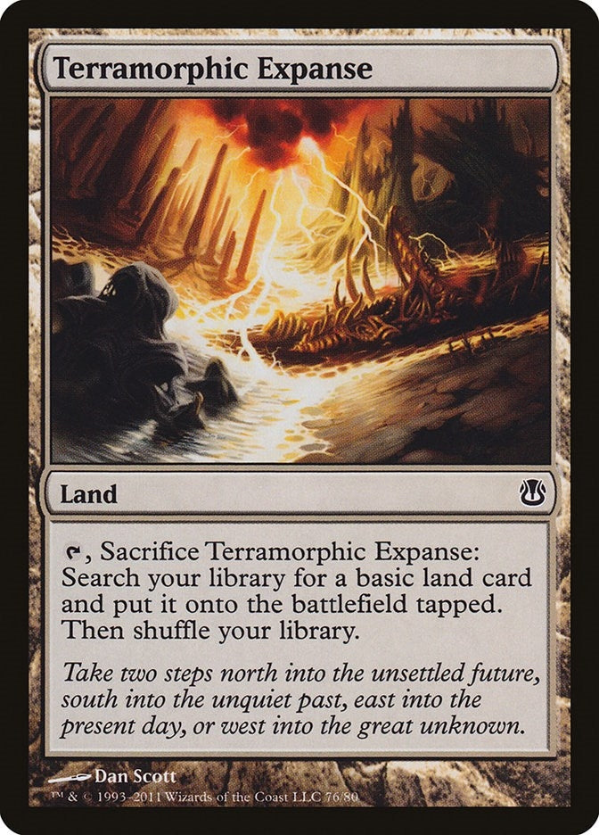 Image for Terramorphic Expanse (76) [Ajani vs. Nicol Bolas] - Magic: The Gathering