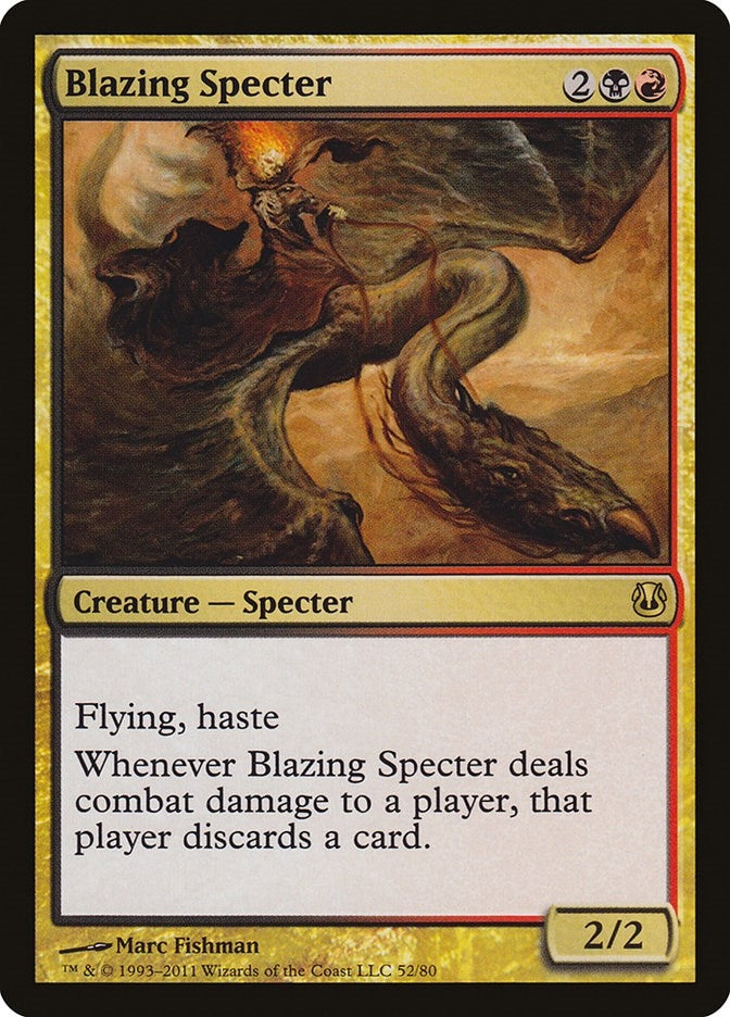 Image for Blazing Specter (52) [Ajani vs. Nicol Bolas] - Magic: The Gathering