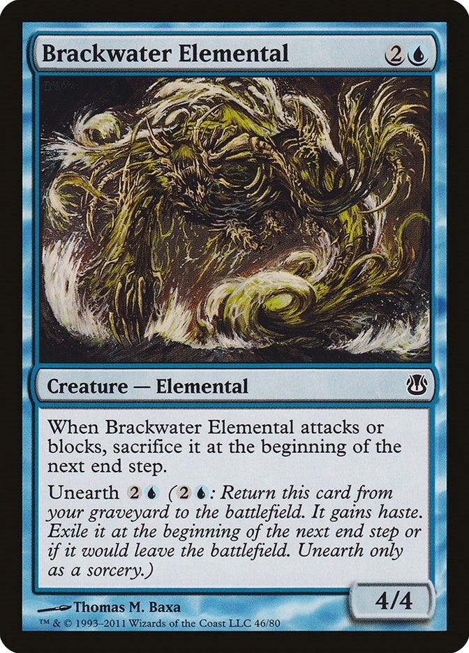 Image for Brackwater Elemental (46) [Ajani vs. Nicol Bolas] - Magic: The Gathering