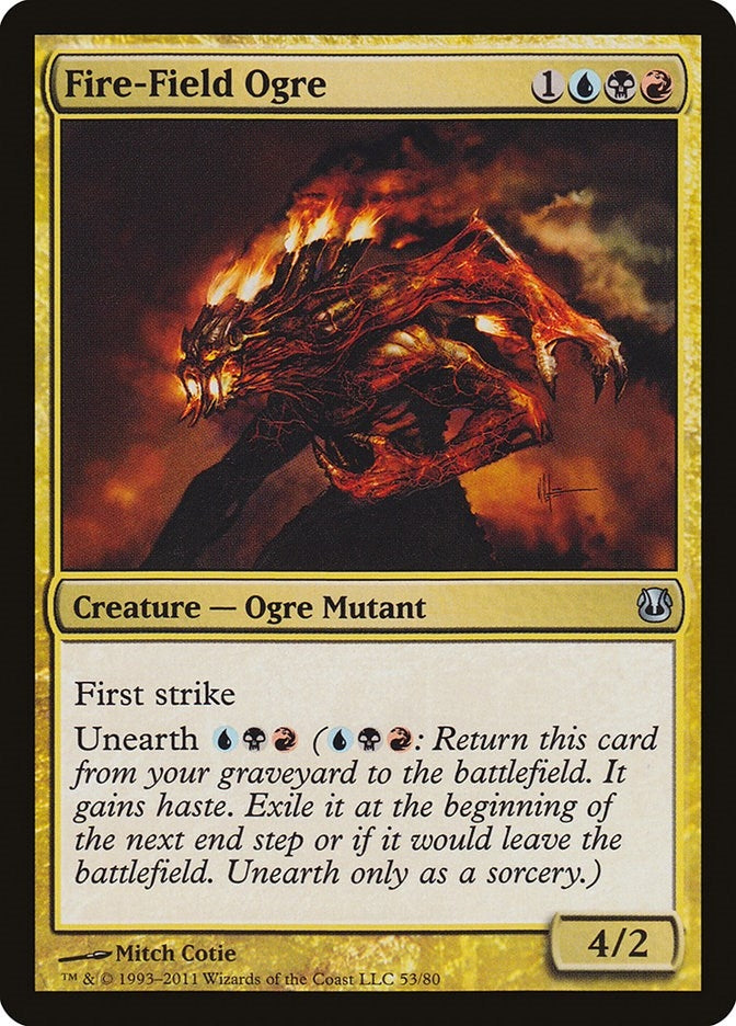 Image for Fire-Field Ogre (53) [Ajani vs. Nicol Bolas] - Magic: The Gathering