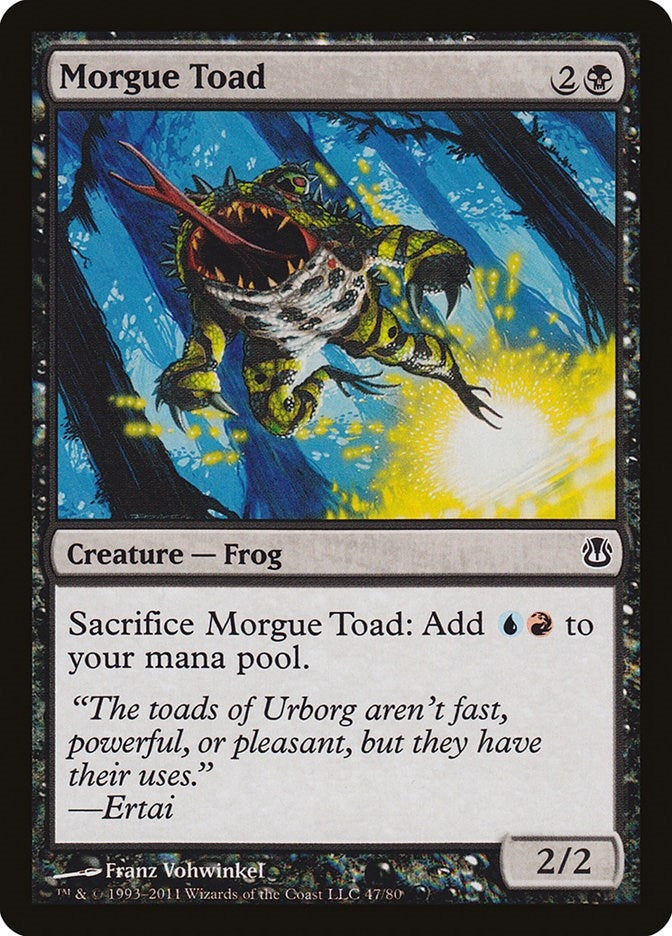 Image for Morgue Toad (47) [Ajani vs. Nicol Bolas] - Magic: The Gathering
