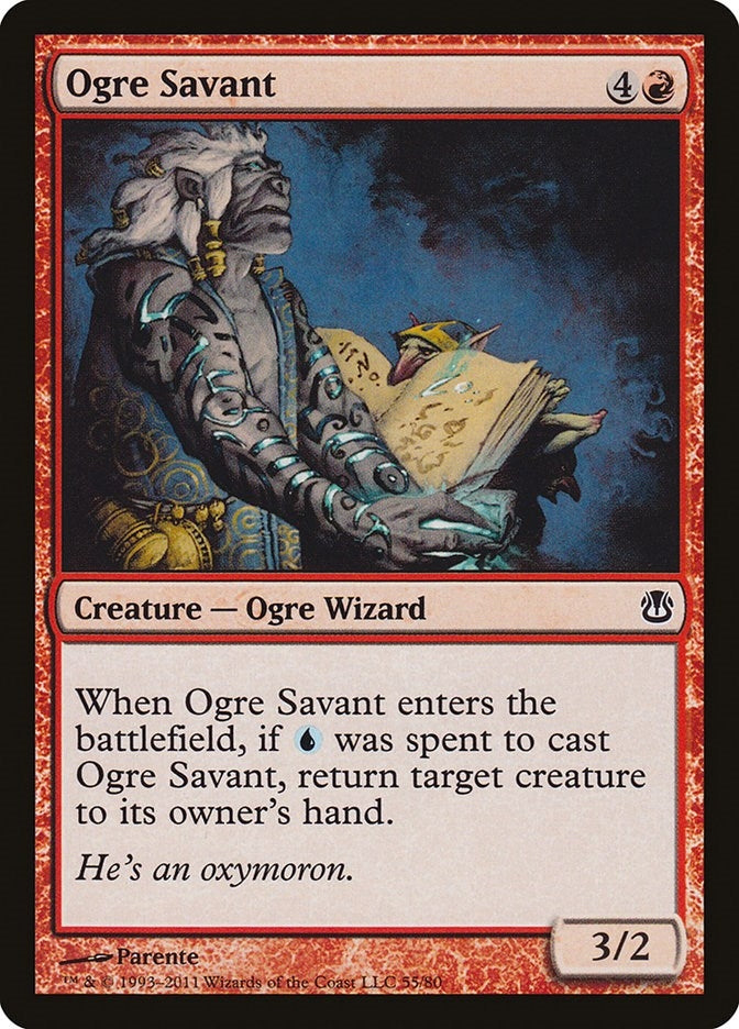 Image for Ogre Savant (55) [Ajani vs. Nicol Bolas] - Magic: The Gathering