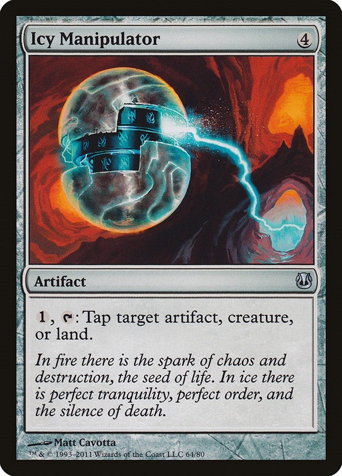Image for Icy Manipulator (64) [Ajani vs. Nicol Bolas] - Magic: The Gathering