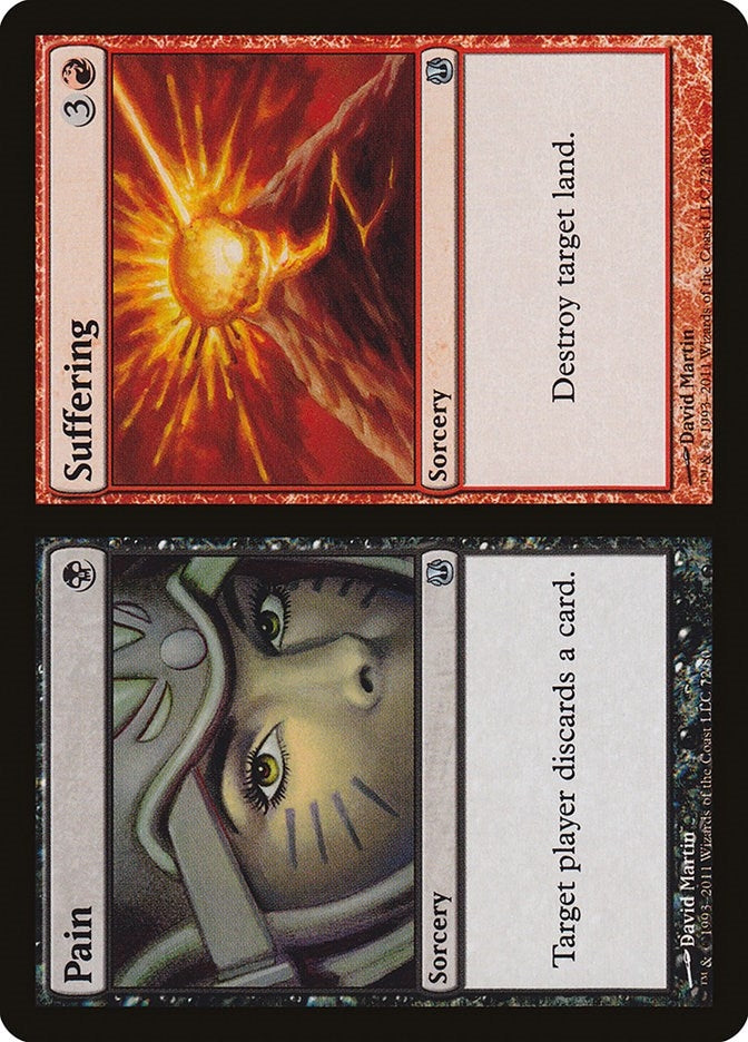 Image for Pain // Suffering (72) [Ajani vs. Nicol Bolas] - Magic: The Gathering