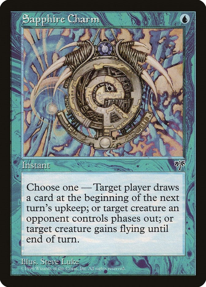 Image for Sapphire Charm [Mirage] - Magic: The Gathering