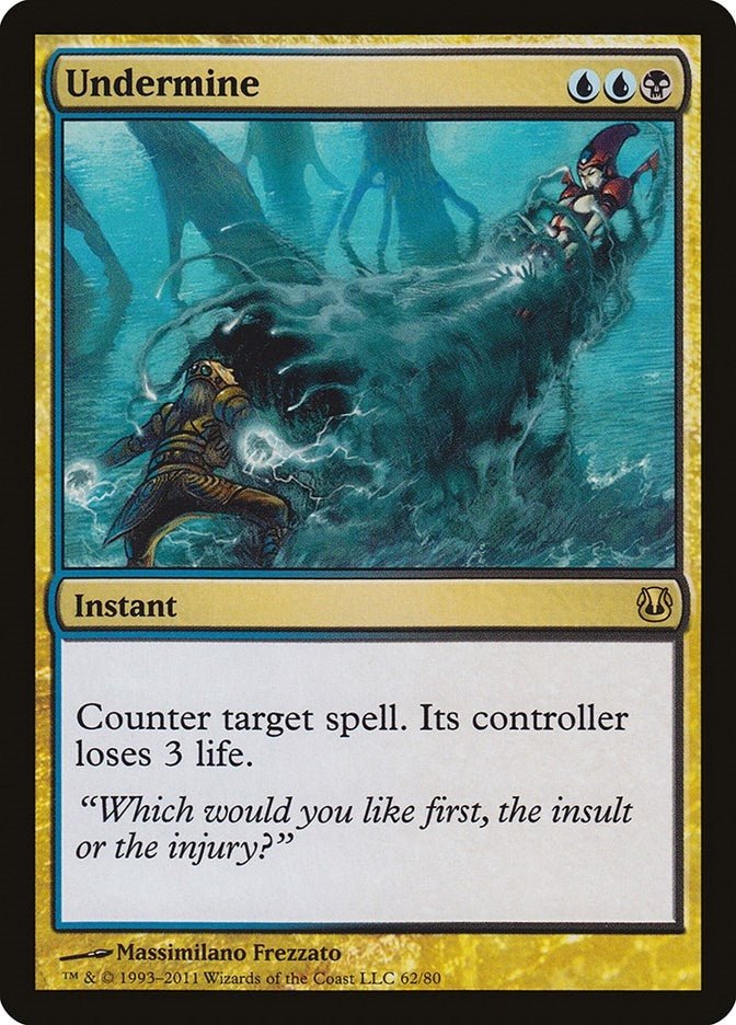 Image for Undermine (62) [Ajani vs. Nicol Bolas] - Magic: The Gathering