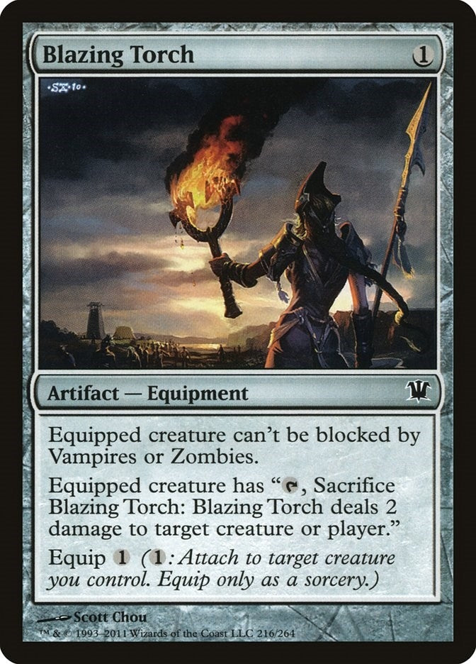 Image for Blazing Torch (216) [Innistrad] - Magic: The Gathering
