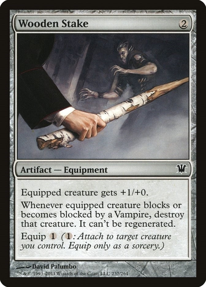 Image for Wooden Stake (237) [Innistrad] - Magic: The Gathering