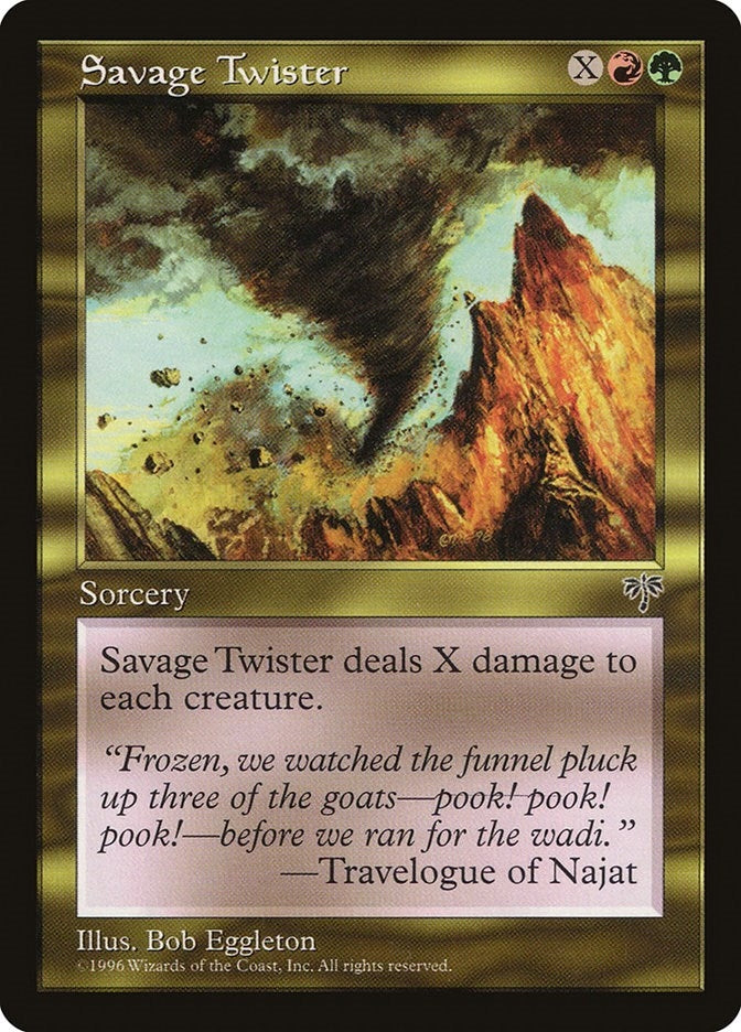 Image for Savage Twister [Mirage] - Magic: The Gathering