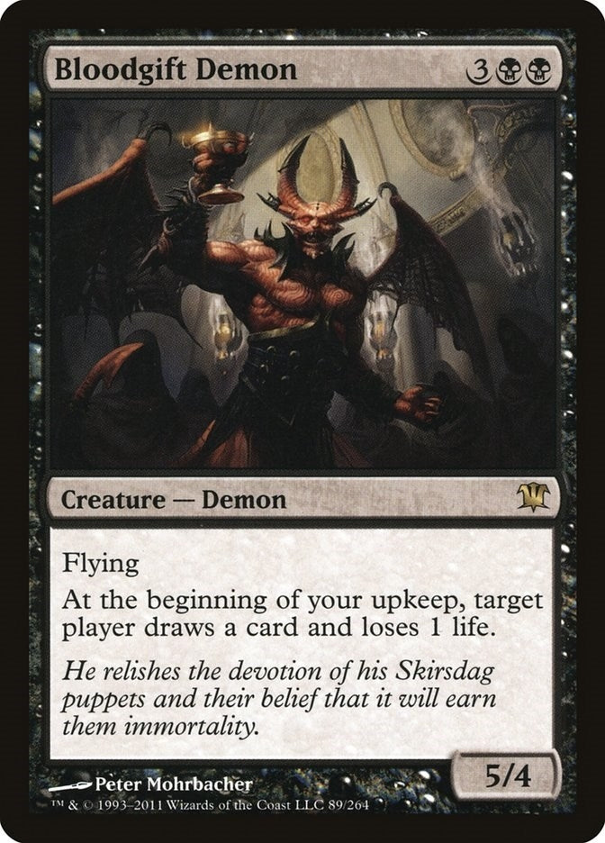 Image for Bloodgift Demon (89) [Innistrad] - Magic: The Gathering