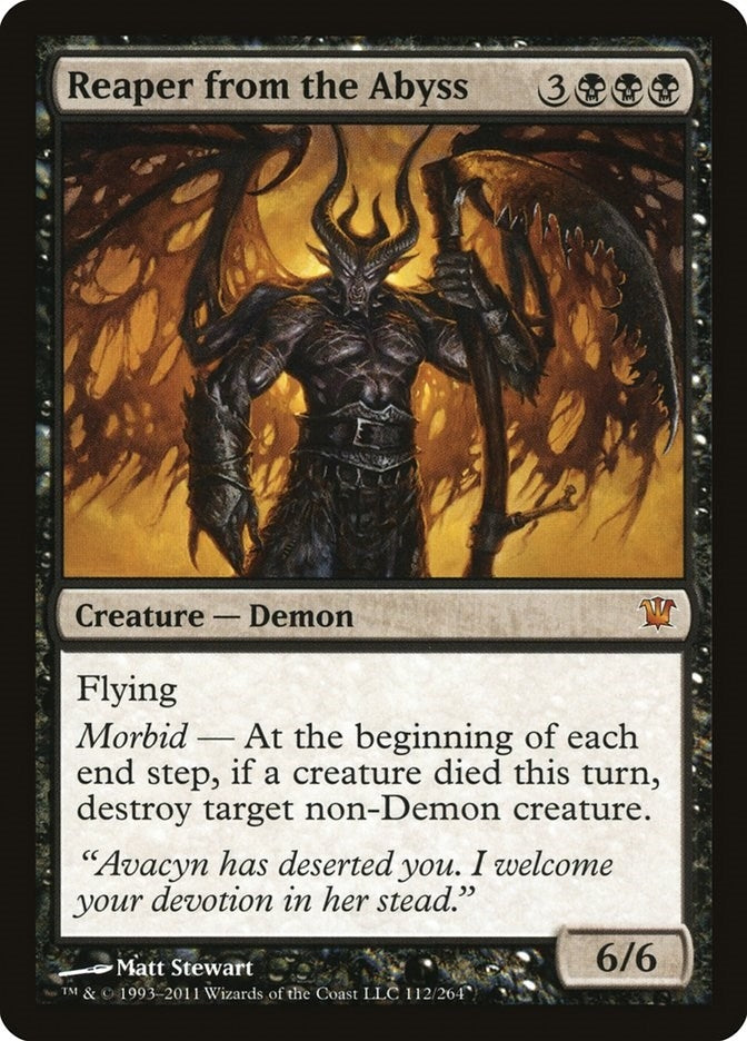 Image for Reaper from the Abyss (112) [Innistrad] - Magic: The Gathering