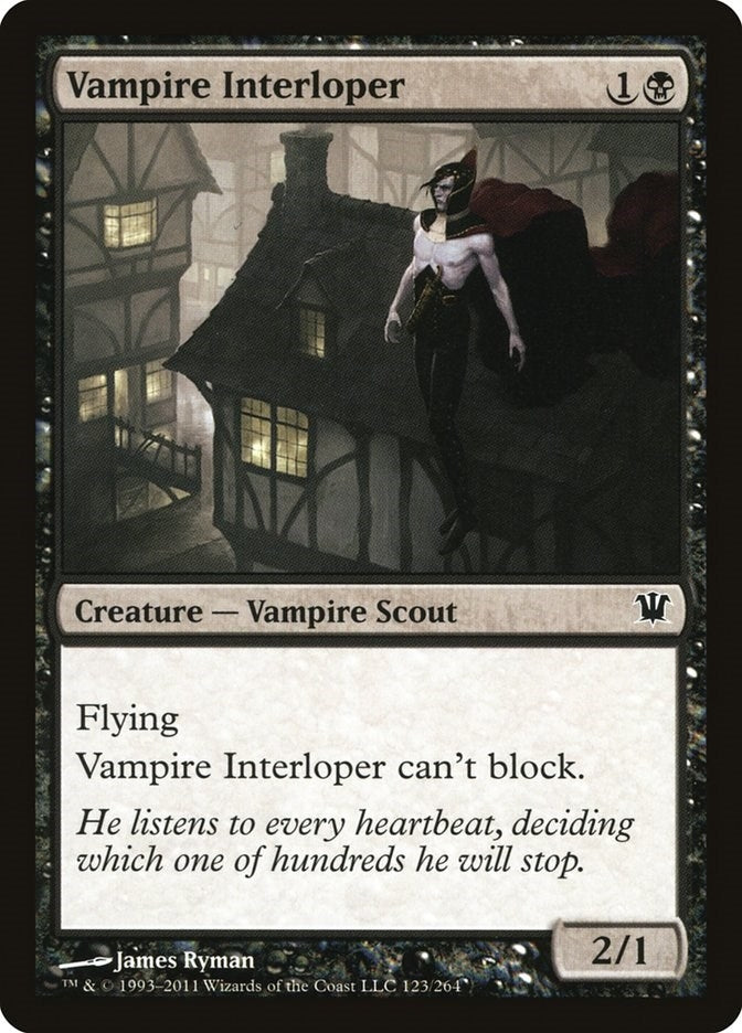 Image for Vampire Interloper (123) [Innistrad] - Magic: The Gathering