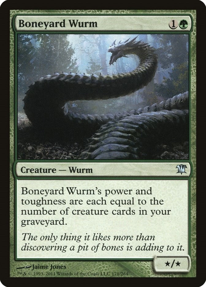 Image for Boneyard Wurm (171) [Innistrad] - Magic: The Gathering