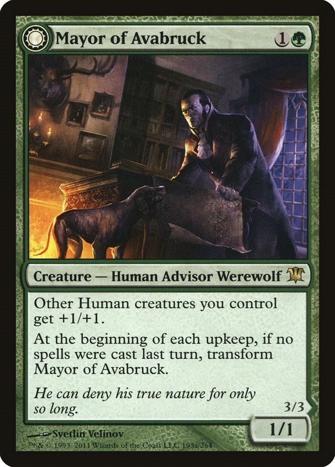 Image for Mayor of Avabruck (193) [Innistrad] - Magic: The Gathering