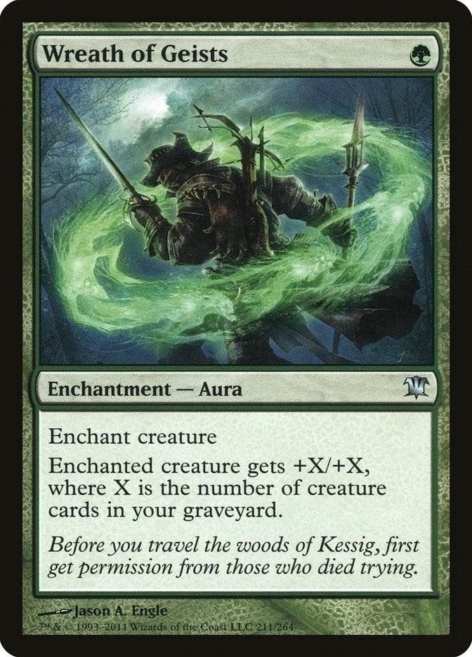 Image for Wreath of Geists (211) [Innistrad] - Magic: The Gathering