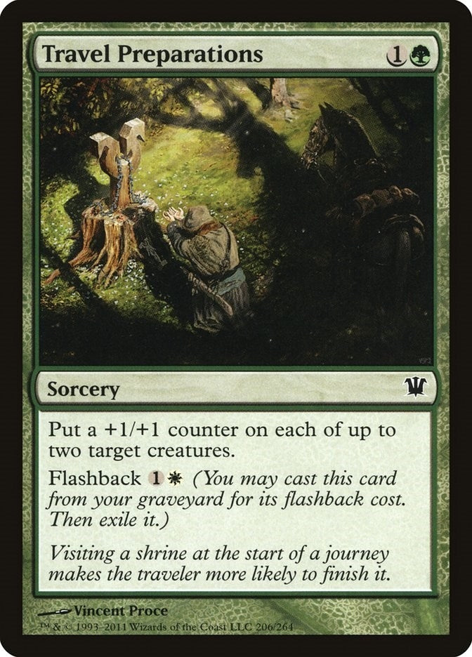 Image for Travel Preparations (206) [Innistrad] - Magic: The Gathering