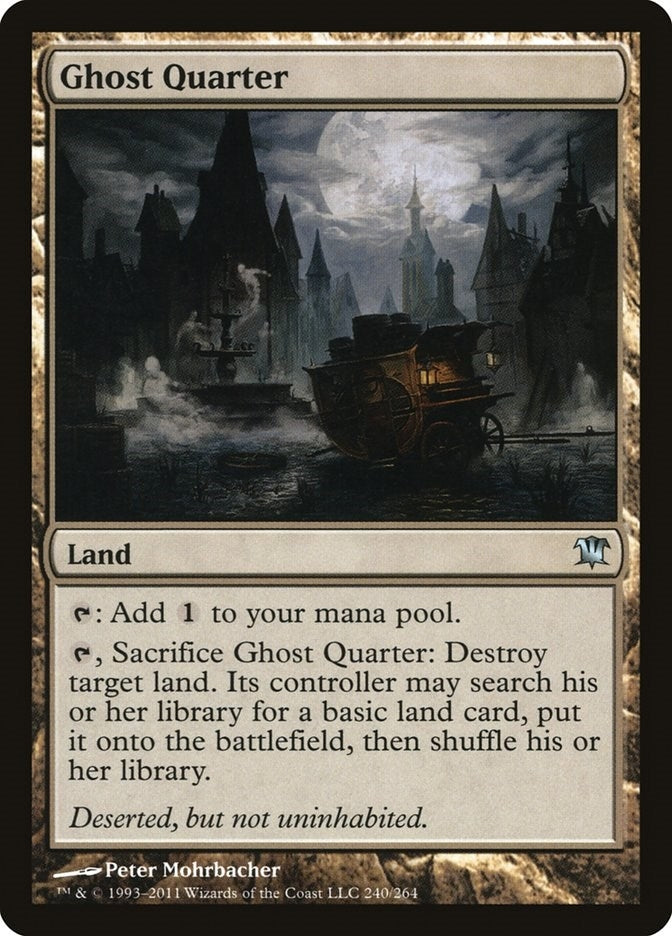 Image for Ghost Quarter (240) [Innistrad] - Magic: The Gathering