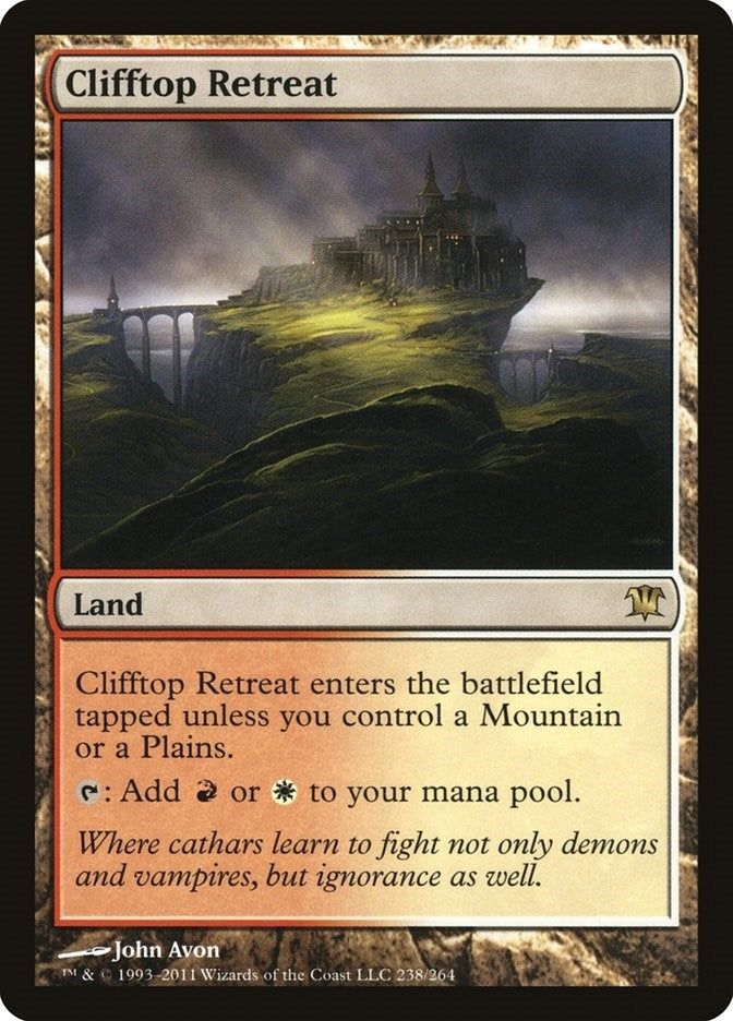 Image for Clifftop Retreat (238) [Innistrad] - Magic: The Gathering