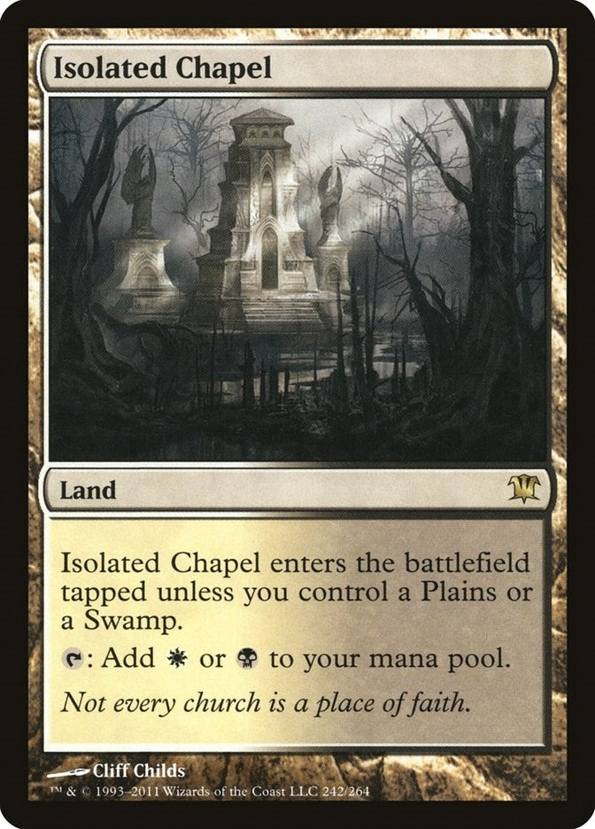 Image for Isolated Chapel (242) [Innistrad] - Magic: The Gathering