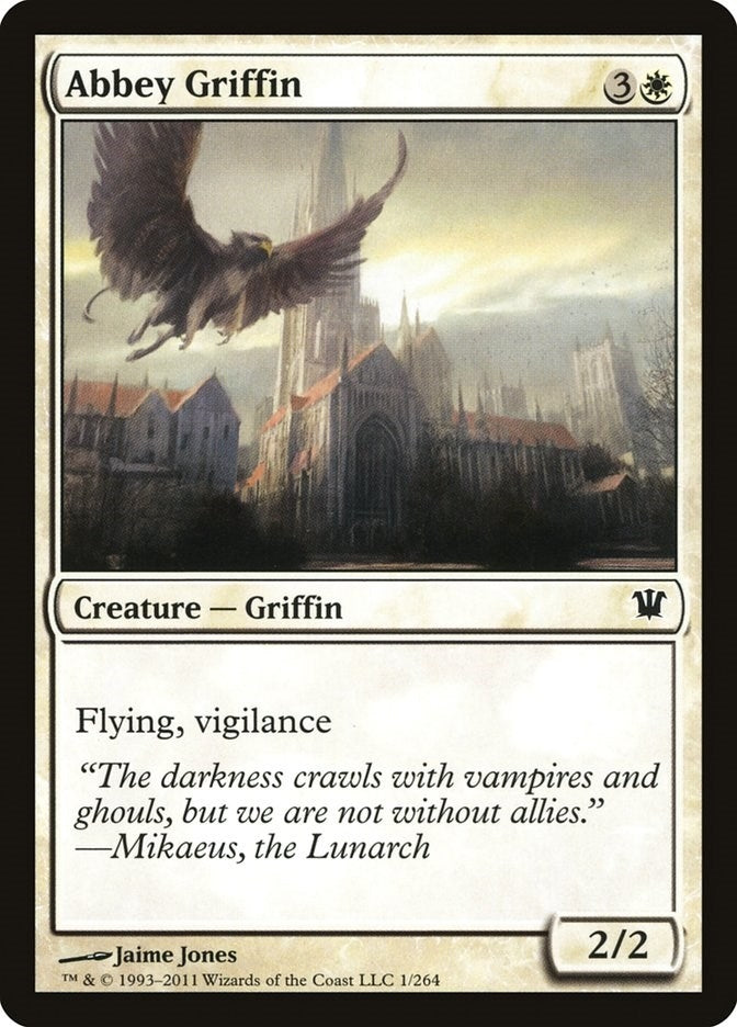 Image for Abbey Griffin (1) [Innistrad] - Magic: The Gathering
